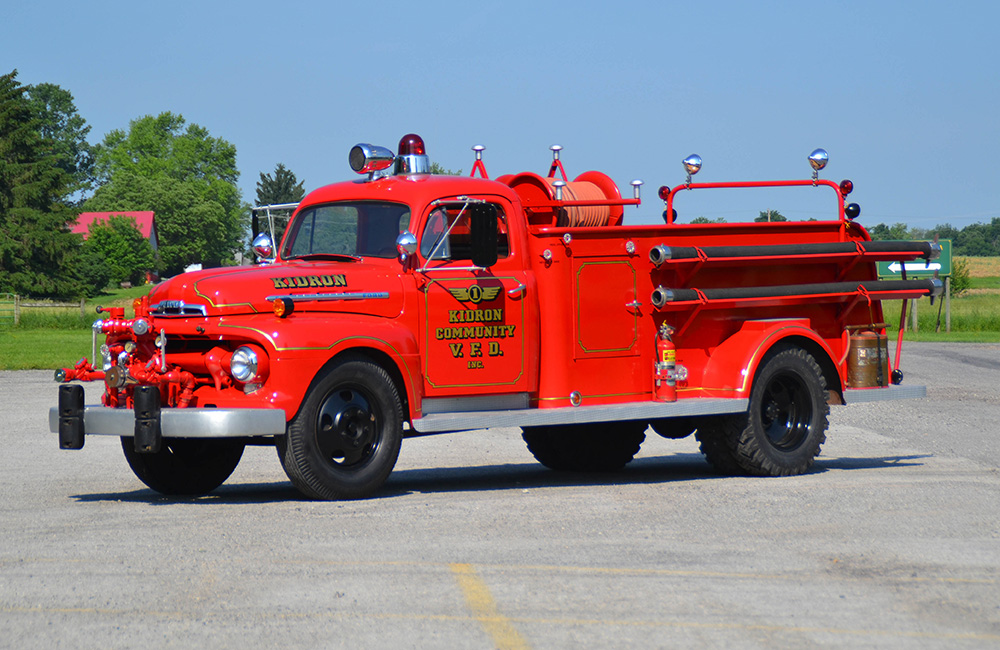 about Kidron volunteer fire department